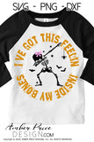 I've got this feeling inside my bones svg Dabbing skeleton svg Girl's Halloween SVGs, boy's Halloween shirt SVG cut file for cricut, silhouette, diy Halloween shirt SVG. Halloween Shirt Vector for Fall and Autumn. Fall shirt SVG DXF PNG versions included. EPS by request. Sublimation PNG file. From Amber Price Design