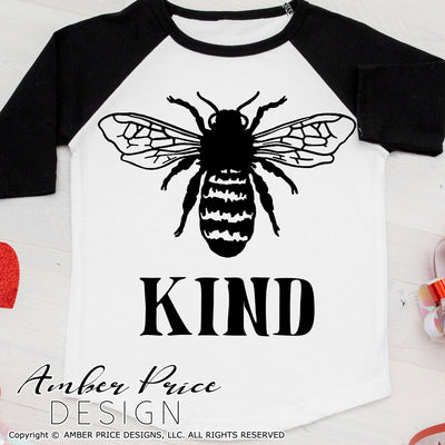 Bee Kind SVG PNG DXF Kid's Kindness SVG Be Kind SVG for Cricut PNG DXF Christian SVG Flower SVG bumble bee clipart, cricut, silhouette, cut file vector, digital download, Christian svg