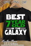 Best 7 year old in the galaxy SVG, Make your own Star wars birthday shirt for your 7th birthday with my unique Star Wars Birthday SVG cut file vector for cricut and silhouette cameo files. DXF and PNG sublimation file included. Cricut SVG Files for Cricut Project Ideas SVG Bundles Design Bundles | Amber Price Design