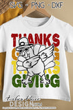 Dabbing Turkey SVG, kid's boy's Thanksgiving SVG. DIY Turkey day shirt svg design cut file for cricut, silhouette, PNG. Cute fall themed DXF also included. Unique sublimation PNG file. Cricut SVG Silhouette SVG Files for Cricut Project Ideas Simply Crafty SVG Bundles Design Bundles, Vectors | amberpricedesign.com