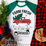 Farm Fresh Christmas Trees SVG, Christmas SVG, Christmas Truck SVG, Christmas SVG cut files for cricut, Winter shirt designs, Home Decor SVG. DXF & PNG included. Cute & Unique sublimation file. Silhouette downloadable File for Cricut Project Ideas Simply Crafty SVG Bundles Design Bundles, Vector | Amber Price Design