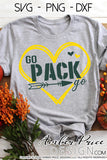 Green Bay Packers SVG, Hand lettered SVG, Go Pack Go SVG, Green Bay Football SVG, Fall SVG files, Packers shirt svg for women DIY Football shirt SVG, Aaron Rodgers SVG, Cricut SVG Silhouette SVG Files for Cricut, Cricut Projects Cricut Project Ideas Simply Crafty SVG Bundles Design Bundles Vectors | Amber Price Design