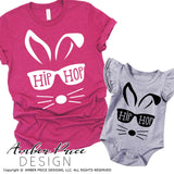 Hip Hop svg, Kid's Easter svg, easter bunny SVG, Cute Easter png, Spring SVG, Kid's SVG Easter bunny png, cute Spring SVG toddler shirt craft DIY Cricut silhouette projects vector files for home decor. Free SVGs for Silhouette SVG Files for Cricut Project Ideas Simply Crafty SVG Bundles Vector | Amber Price Design | amberpricedesign.com