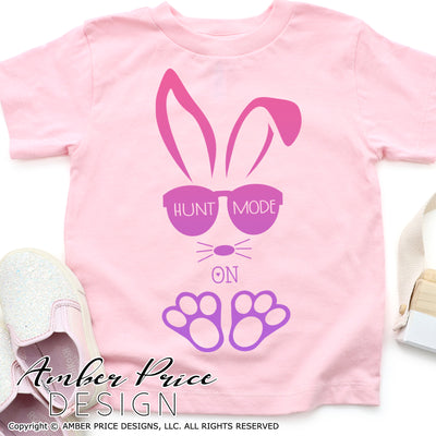 Hunt Mode On svg, Kid's Easter svg, easter bunny SVG, Easter Hunt png Spring SVG, Kid's SVG Easter bunny png, cute Spring SVG toddler shirt craft DIY Cricut silhouette projects vector files for home decor. Free SVGs for Silhouette SVG Files for Cricut Project Ideas Simply Crafty SVG Bundles Vector | Amber Price Design