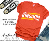 Chiefs SVG, Thy kingdom come SVG, Kansas City SVG, Chiefs Football SVG, Chiefs kingdom svg, DIY Football shirt SVG, Football Shirt SVG, Mahomes SVG, Kelce SVG, Cricut SVG Silhouette SVG SVG Files for Cricut, Cricut Projects Cricut Project Ideas Simply Crafty SVG Bundles Design Bundles, Vectors | Amber Price Design