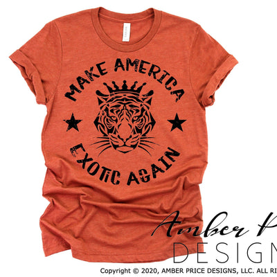 Make America Exotic Again SVG PNG DXF