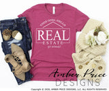 This girl sells real estate svg png dxf got referrals? realtor design
