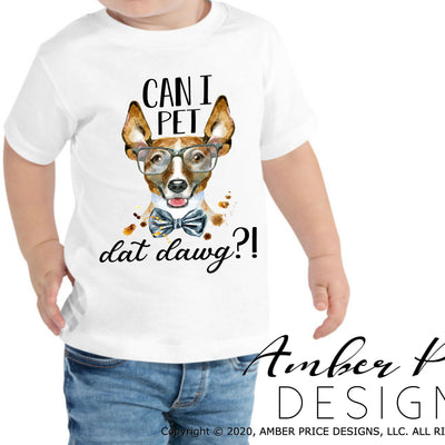 Can I pet dat dawg PNG sublimation screen print design