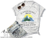 No shadow you won't light up mountain you won't climb up coming after me sublimation print file, watercolor mountains clipart, PNG christian shirt design, sublimation, screen print file, waterslide file, print then cut