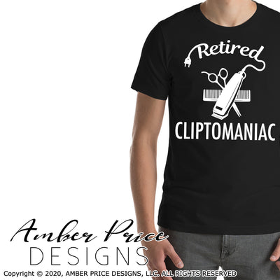 Retired Cliptomaniac SVG PNG DXF