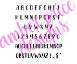 Chunky Hand lettered font, Thick Handwriting font svg, Plain Straight font svg font, cricut font, silhouette font, hand lettered font download font instant download, procreate font, digital download, font design, fonts for cricut, fonts for silhouette, dxf font, otf font, word, fonts for procreate | Amber Price Design