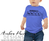 I'm basically a Genius periodical table SVG PNG DXF