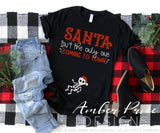 Santa isn't the only one coming to town SVG Winter Maternity SVG for winter! Cute DIY Christmas Pregnancy reveal SVG file for all your DIY Maternity shirt! Announce you're expecting with our creative pregnancy shirt design! Our Pregnancy Announcement SVG is PERFECT for your pregnancy craft! PNG DXF | Amber Price Design