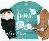 mamacita floral svg png dxf mama cita