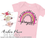 For this child we have prayed 1 samuel 1:27 design rainbow png  baby girl