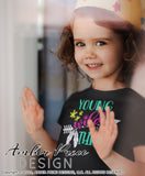 Young wild and three SVG Girl's third birthday SVG 3rd birthday shirt design cut file for cricut silhouette cameo DIY birthday pictures