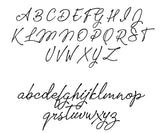 Handwritten cursive font, long Hand lettered script font svg, script font svg font, cricut font, silhouette font, hand lettered script font, download font, instant download, procreate font, digital download, font design, fonts for cricut, fonts for silhouette, dxf font, otf fonts for procreate | Amber Price Design