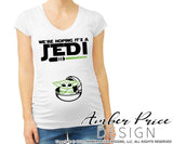 We're hoping it's a jedi SVG. Make your own Star wars pregnancy announcement shirt with my cute & unique baby yoda Star Wars maternity SVG cut file vector for cricut and silhouette cameo files. DXF & PNG sublimation file included. Cricut SVG Files for Cricut Project Ideas SVG Bundles Design Bundles | Amber Price Design