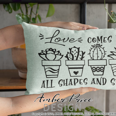 Succulents svg png dxf