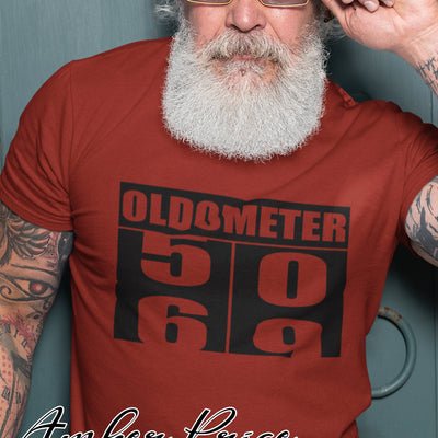 60th birthday SVG Oldometer SVG PNG DXF