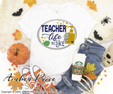 Teacher life SVG, Teacher SVG files, COVID Teacher life be like SVG, Cute DIY teaching Shirt, DIY Gift SVGs. Back to School, Christmas Gift SVG for Cricut SVG Silhouette SVG SVG Files for Cricut, Cricut Projects Cricut Project Ideas Simply Crafty SVG Bundles for Cricut, SVG Design Bundles, Vectors | Amber Price Design