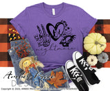 Peace Love Nightmare SVG PNG DXF