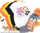 Peace Love Nightmare SVG PNG DXF