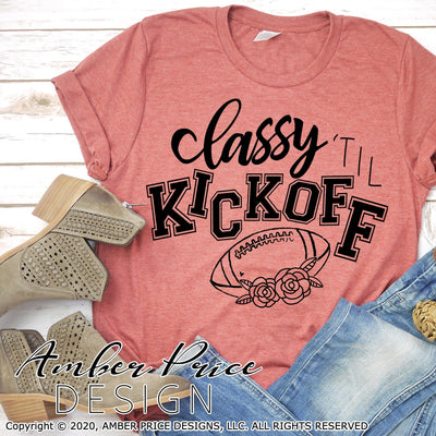 Classy til kickoff svg png dxf