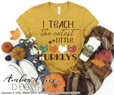 I teach the cutest little turkeys SVG Teacher Thanksgiving SVG Cute turkey svg design cut file for cricut, silhouette, PNG. Cute fall themed DXF also included. Unique sublimation PNG file. Cricut SVG Silhouette SVG Files for Cricut Project Ideas Simply Crafty SVG Bundles Design Bundles, Vectors | amberpricedesign.com
