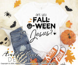 Are you fall o ween Jesus SVG PNG DXF Are you following Jesus