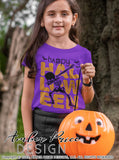 Kid's Halloween Dabbing Skeleton SVG PNG DXF