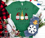 Chillin' with my gnomies SVG, Christmas Gnomes cut file for cricut, silhouette Winter SVG, winter Home Decor SVG. DXF and PNG version also included. Cute and Unique sublimation file. Silhouette Files for Cricut, Cricut Projects Cricut Project Ideas Simply Crafty SVG Bundles Design Bundles, Vectors | Amber Price Design