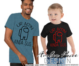 Ur actin kinda sus SVG Among Us PNG DXF