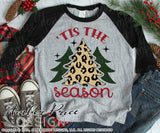 Tis the Season SVG, Leopard Print Christmas Trees SVG, cute Christmas SVG, cute Christmas shirt SVG, winter cut file, DIY festive Holiday home decor Christmas ornament SVGs, silhouette projects vector files SVG Silhouette SVG SVG Files for Cricut Project Ideas Simply Crafty SVG Bundles Vector | Amber Price Design