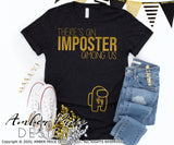 there's an imposter among us pregnancy svg png dxf