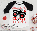 Known to crush hearts SVG, heart crusher svg, boy's valentine's day SVG, Kid's Valentine's Day svg, monster truck svgs, free svg, school valentine's day shirt Cricut svg silhouette projects vector files for home decor. Silhouette SVG Files for Cricut Project Ideas Simply Crafty SVG Bundles Vector | Amber Price Design