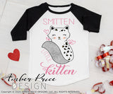 Kitty cat svg leopard print cat svg toddler Valentine's day SVG smitten little kitten baby shirt design cut file png dxf svg leopard print svgs
