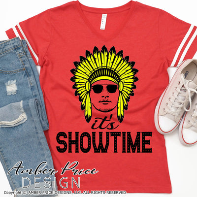 Showtime Mahomes SVG, Chiefs SVG, Kansas City SVG, Chiefs Football SVG, KC SVG Chiefs kingdom svg, St Patrick's Day SVG, DIY Football shirt SVG, Patrick Mahomes headdress SVG, Cricut SVG Silhouette SVG Files for Cricut Projects Cricut Project Ideas Simply Crafty SVG Bundles Design Bundles Vectors | Amber Price Design