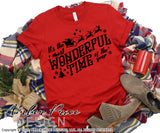 It's the most wonderful time of the year SVG Christmas SVG, Winter svg, Santa's sleigh and reindeer svg, christmas ornament SVG, winter shirt craft, DIY Cricut & silhouette projects vector files, for home decor. SVG Silhouette SVG SVG Files for Cricut Project Ideas Simply Crafty SVG Bundles Vector | Amber Price Design