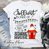 Jolliest bunch of head start staff this side of the school house SVG, Teacher Christmas SVGs, winter shirt cut file for cricut, silhouette, festive Christmas designs DXF PNG versions also. Unique sublimation. Silhouette Files for Cricut Project Ideas Simply Crafty SVG Bundles Design Bundles Vector | Amber Price Design