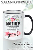Just when a mother thinks her work is finished someone calls her grand png