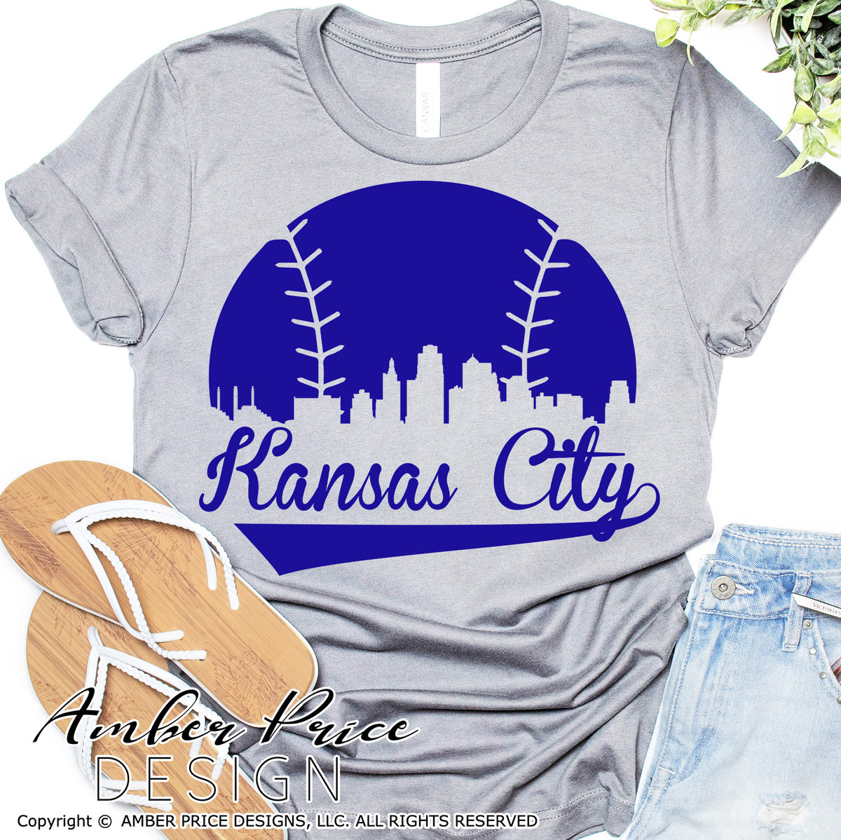 Kansas City skyline SVG Kansas City baseball SVG PNG DXF – AmberPriceDesign