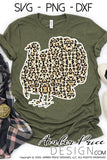 Leopard Print Turkey SVG, Thanksgiving SVG, Fall SVG, DIY women's Fall t-shirt SVG, Boho November SVG cut file for cricut, silhouette DXF & PNG also included. Cute and Unique sublimation file. Cricut SVG Silhouette Files for Cricut Project Ideas, Simply Crafty SVG Bundles Design Bundles, Vectors | Amber Price Design