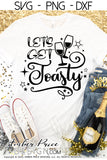 Let's get toasty SVG, Fun New Years Eve shirt svg, New Years Eve SVG PNG DXF. NYE shirt SVG New years eve party Shirt cricut NYE svg silhouette Winter new year tshirt design. Unique sublimation print file. Silhouette Files for Cricut Project Ideas Simply Crafty SVG Bundles Design Bundles Vectors | Amber Price Design