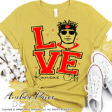 LOVE Mahomes SVG, Kansas City Chiefs SVG, Love KC SVG, Kansas City SVG, Chiefs Football SVG, KC SVG Chiefs kingdom svg file DIY Football shirt SVG, Mahomes SVG, Cricut SVG Silhouette SVG SVG Files for Cricut, Cricut Projects Cricut Project Ideas Simply Crafty SVG Bundles Design Bundles Vector | Amber Price Design