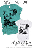 Mamacita mini cita svg png dxf floral mama cita svg