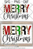 Merry Christmas SVG, leopard print Christmas SVG cut file for cricut, silhouette DIY Trendy festive winter shirt svg, holiday svg files SVG DXF PNG version also included. Cute Unique glitter sublimation file. Silhouette Files for Cricut Project Ideas Simply Crafty SVG Bundles Design Bundles Vector | Amber Price Design