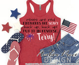 Roses are red fireworks are scary back up back up put it in reverse terry svg, terry fireworks svg, funny 4th of july svg, back up terry svg, put it in reverse terry svg, funny fireworks svg
