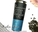 Running comps is my cardio SVG PNG DXF Realtor design