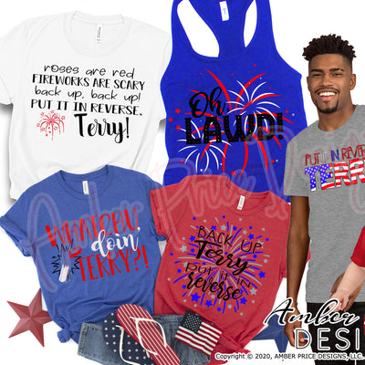 Family 4th of July shirt SVG bundle | Terry SVGs